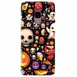 Husa silicon pentru Samsung S9, Emoji Mess