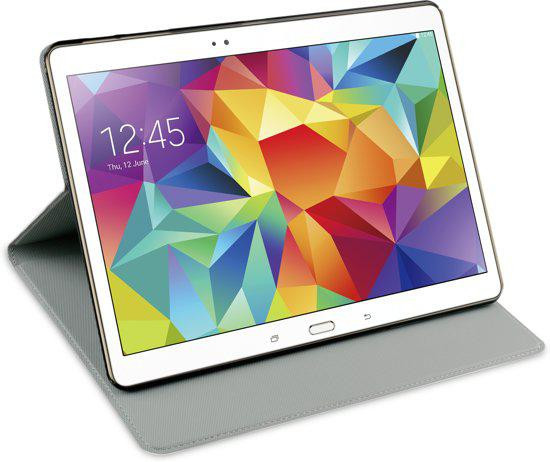 Husa Tableta Flip book Samsung Galaxy Tab S 10.5 Stand Case White BEHello |  Okazii.ro