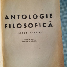 Antologie filosofica : filosofi straini - Nicolae Bagdasar