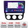 Navigatie VW Golf 5 2004-2010 clima manuala Android radio gps internet quad core 4+64 carplay android auto KIT-golf5-manual+EDT-E310 CarStore Technolo
