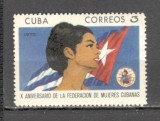 Cuba.1970 10 ani organizatiile de femei GC.158