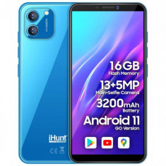 Telefon mobil iHunt Like 12 16GB 1GB RAM Dual Sim 3G Blue foto