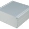 Carcasă aluminiu gri 105x100x46 mm