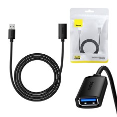 Cablu extensie USB, 1.5m Baseus AirJoy Series, negru foto