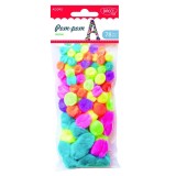 Pom - Pom Neon - Accesorii Craft Daco