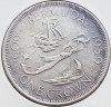 197 Bermuda 1 Dollar 1959 Elizabeth II ( Colony Founding) argint, America Centrala si de Sud
