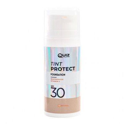 Fond de ten Tint Protect SPF30, Quiz, Nr 02 Natural, 30ml foto