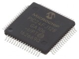 Microcontroler PIC24 128kB 32MHz 2-3.6VDC SMD TQFP64