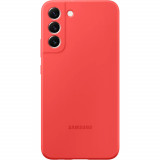 Cumpara ieftin Husa de protectie Samsung Silicone Cover pentru Galaxy S22+, Glow Red