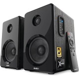 Boxe PC active 2.0, Majority, D40, Bluetooth, HiFi amplificate cu intrare optica, RCA, USB si AUX, 60 W, resigilat