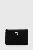 Karl Lagerfeld portfard culoarea negru