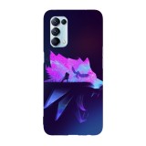 Husa compatibila cu Oppo A54 5G, Viceversa, model Gerald of Rivia Amoled The Witcher, Silicon, TPU, Transparent, Carcasa