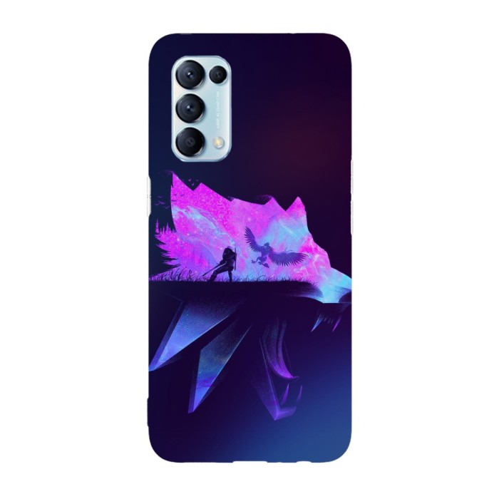 Husa compatibila cu Oppo Find X5, Viceversa, model Gerald of Rivia Amoled The Witcher, Silicon, TPU