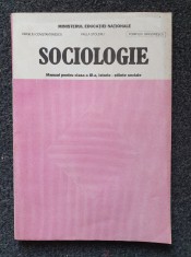 SOCIOLOGIE MANUAL PENTRU CLASA A XI-A - Constantinescu, Stoleru