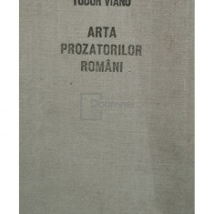 Tudor Vianu - Arta prozatorilor romani (editia 1973)