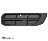 Grila spoiler Skoda Fabia 2 , Roomster 2007-2010 stanga (capac proiector) fara locas pentru proiector Kft Auto, Polcar