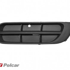 Grila spoiler Skoda Fabia 2 , Roomster 2007-2010 stanga (capac proiector) fara locas pentru proiector Kft Auto