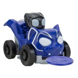 Cumpara ieftin Figurina Spidey, cu masinuta, Little Vehicle, Black Panther, SNF0056