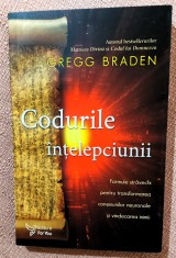 Codurile intelepciunii. Editura For You, 2021 - Gregg Braden