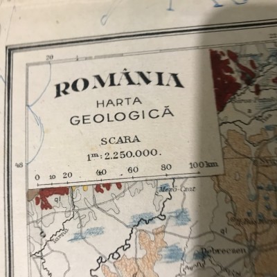 OBCT1 Harta Institutul Cartografie Brasov Unirea foto