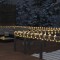 vidaXL Cablu luminos cu 480 LED-uri, alb cald, 20 m, PVC 343308