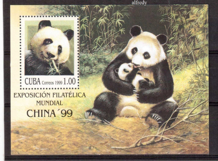 CUBA 1999, Fauna, serie neuzata, MNH