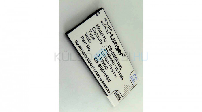 Baterie de telefon mobil VHBW Samsung EB-BG610ABE, EB-BG610ABA - 3300mAh, 3.85V, Li-polymer