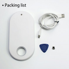 Incarcator wireless Qi 3in1, universal, alb, Gonga foto