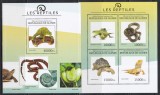 Guineea 2014 - Reptile, Colită + Bloc, MNH