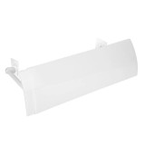 Cumpara ieftin Deflector de aer conditionat, reglabil 58-104 cm, accesorii montare, alb