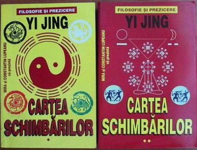 YI JING Cartea Schimbarilor (2 vol.) Filosofie Prezicere King Ching prefacerilor foto