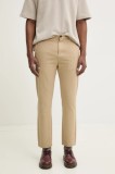 HUGO pantaloni bărbați, culoarea verde, drept, 50533851