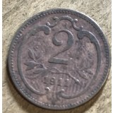 MNDSTR AUT24 Austro-Ungaria 2 hellar 1911
