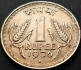 Cumpara ieftin Moneda 1 RUPIE - INDIA, anul 1976 *cod 5218 = excelenta, Asia