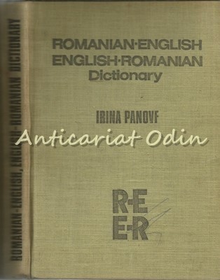 Romanian-English, English-Romanian Dictionary - Irina Panovf foto