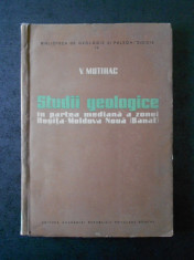 V. MUTIHAC - STUDII GEOLOGICE IN PARTEA MEDIANA A ZONEI RESITA-MOLDOVA NOUA foto