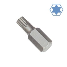Torx Bit T60, 10mm Hex Bit, 30mm, S2 Stahl Bit