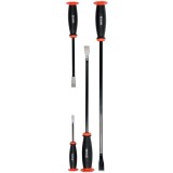 Yato YT-4730 - Set 4 leviere cu o muchie plata indoita 198-608 mm tija plata