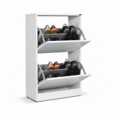 Pantofar Adore Extra Slim, 2 compartimente, capacitate 10 perechi, 51 x 84 x 26 cm