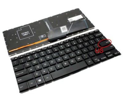 Tastatura Dell Latitude 11 5175 iluminata layout US fara rama enter mic, Latitude 11 5179 iluminata layout US foto