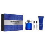 Set Montblanc: Legend Blue, Eau De Parfum, For Men, 100 ml + Legend Blue, Eau De Parfum, For Men, 2 pcs, 7.5 ml + Legend Blue, C