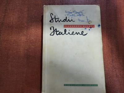 Studii italiene de Alexandru Balaci foto
