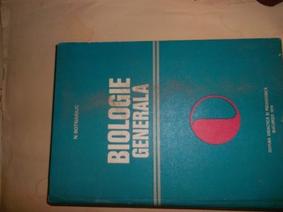 Biologie generala Botnariuc foto