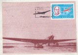 bnk fil Maxima aviatie ANT - 25 - Primul zbor transpolar 1937 - Aeromfila Bucuresti 1981