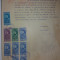 LOT 73 document 1930 cu timbre fiscale Ferdinand -efigia in cerc