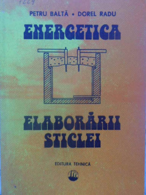 ENERGETICA ELABORARII STICLEI-PETRU BALTA, DOREL RADU foto