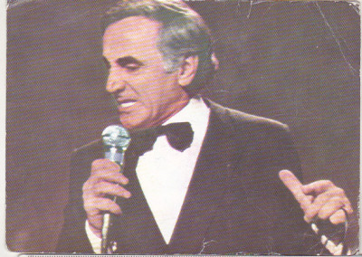 bnk cp Charles Aznavour - necirculata foto