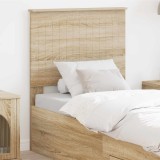 vidaXL Tăblie cap cu headboard Stejar Sonoma 75 cm Lemn compozit 887827