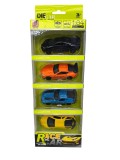 Set 4 masinute metal racing 164