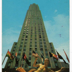 USA NEW YORK CLADIREA ROCKEFELLER CENTER STATUIA PROMETHEUS